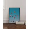 imageHAUS AND HUES Surfing Poster Beach Room Decor  Surfer Poster Art Prints Surfer Wall Art Wall Decor Vintage Beach Posters Surfer Print Black Frame 16x20Hot Air Balloons