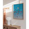 imageHAUS AND HUES Surfing Poster Beach Room Decor  Surfer Poster Art Prints Surfer Wall Art Wall Decor Vintage Beach Posters Surfer Print Black Frame 16x20Hot Air Balloons