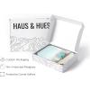 imageHAUS AND HUES Surfing Poster Beach Room Decor Surfer Art Prints  Surfer Wall Art Beach Wall Decor Pictures  12x16 UnframedBlue Van