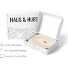 imageHAUS AND HUES Tiles Art Print Set of 324x36  Framed BeigeMid Century Boho