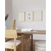 imageHAUS AND HUES Tiles Art Print Set of 324x36  Framed BeigeMoroccan Rug