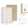 imageHAUS AND HUES Tiles Art Print Set of 324x36  Framed BeigeMoroccan Rug