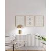 imageHAUS AND HUES Tiles Art Print Set of 324x36  Framed BeigeMoroccan Rug