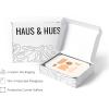 imageHAUS AND HUES Tiles Art Print Set of 324x36  Framed BeigeMulticolored Circles
