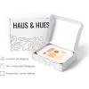 imageHAUS AND HUES Tiles Art Print Set of 324x36  Framed BeigeMulticolored Circles