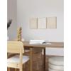 imageHAUS AND HUES Tiles Art Print Set of 324x36  Framed BeigeNeutral Arch