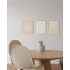 imageHAUS AND HUES Tiles Art Print Set of 324x36  Framed BeigeNeutral Arch