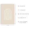imageHAUS AND HUES Tiles Art Print Set of 324x36  Framed BeigeNeutral Arch