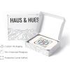 imageHAUS AND HUES Tiles Art Print Set of 324x36  Framed BeigeTiles