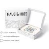 imageHAUS AND HUES Tiles Art Print Set of 324x36  Framed BeigeTiles