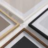 imageHAUS AND HUES White 24x36 Poster Frames Set of 424x36 Frame Sets for Wall Collage Large Picture 24x36 24 x 36 Inches Artwork Frame White Oak 24x36 in