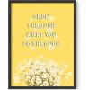 imageHAUS AND HUES Yellow Wall Art  Quote Posters For Teens Aesthetic Posters For Bedroom Girls Art Print For Teen Girls Room Aesthetic Preppy Wall Art Beige Framed 12quotx16quotDaisy