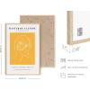 imageHAUS AND HUES Yellow Wall Art  Quote Posters For Teens Aesthetic Posters For Bedroom Girls Art Print For Teen Girls Room Aesthetic Preppy Wall Art Beige Framed 12quotx16quotWoman Line Art