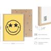 imageHAUS AND HUES Yellow Wall Art  Quote Posters For Teens Aesthetic Posters For Bedroom Girls Art Print For Teen Girls Room Aesthetic Preppy Wall Art Beige Framed 12quotx16quotYellow Smiley