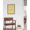 imageHAUS AND HUES Yellow Wall Art  Quote Posters For Teens Aesthetic Posters For Bedroom Girls Art Print For Teen Girls Room Aesthetic Preppy Wall Art Beige Framed 12quotx16quotHoney Yellow