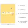 imageHAUS AND HUES Yellow Wall Art  Quote Posters For Teens Aesthetic Posters For Bedroom Girls Art Print For Teen Girls Room Aesthetic Preppy Wall Art Beige Framed 12quotx16quotHoney Yellow
