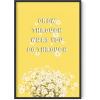 imageHAUS AND HUES Yellow Wall Art  Quote Posters For Teens Aesthetic Posters For Bedroom Girls Art Print For Teen Girls Room Aesthetic Preppy Wall Art Beige Framed 12quotx16quotDaisy