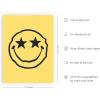 imageHAUS AND HUES Yellow Wall Art  Quote Posters For Teens Aesthetic Posters For Bedroom Girls Art Print For Teen Girls Room Aesthetic Preppy Wall Art Beige Framed 12quotx16quotYellow Smiley