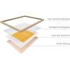 imageHAUS AND HUES Yellow Wall Art  Quote Posters For Teens Aesthetic Posters For Bedroom Girls Art Print For Teen Girls Room Aesthetic Preppy Wall Art Beige Framed 12quotx16quotWoman Line Art