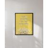 imageHAUS AND HUES Yellow Wall Art  Quote Posters For Teens Aesthetic Posters For Bedroom Girls Art Print For Teen Girls Room Aesthetic Preppy Wall Art Beige Framed 12quotx16quotDaisy