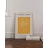 imageHAUS AND HUES Yellow Wall Art  Quote Posters For Teens Aesthetic Posters For Bedroom Girls Art Print For Teen Girls Room Aesthetic Preppy Wall Art Beige Framed 12quotx16quotWoman Line Art