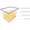 imageHAUS AND HUES Yellow Wall Art  Quote Posters For Teens Aesthetic Posters For Bedroom Girls Art Print For Teen Girls Room Aesthetic Preppy Wall Art Beige Framed 12quotx16quotHoney Yellow