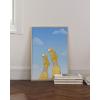 imageHAUS AND HUES Yellow Wall Art  Quote Posters For Teens Aesthetic Posters For Bedroom Girls Art Print For Teen Girls Room Aesthetic Preppy Wall Art Beige Framed 12quotx16quotYellow Converse