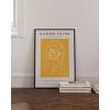 imageHAUS AND HUES Yellow Wall Art  Quote Posters For Teens Aesthetic Posters For Bedroom Girls Art Print For Teen Girls Room Aesthetic Preppy Wall Art Beige Framed 12quotx16quotWoman Line Art