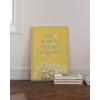 imageHAUS AND HUES Yellow Wall Art  Quote Posters For Teens Aesthetic Posters For Bedroom Girls Art Print For Teen Girls Room Aesthetic Preppy Wall Art Beige Framed 12quotx16quotDaisy