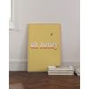 imageHAUS AND HUES Yellow Wall Art  Quote Posters For Teens Aesthetic Posters For Bedroom Girls Art Print For Teen Girls Room Aesthetic Preppy Wall Art Beige Framed 12quotx16quotHoney Yellow