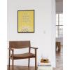 imageHAUS AND HUES Yellow Wall Art  Quote Posters For Teens Aesthetic Posters For Bedroom Girls Art Print For Teen Girls Room Aesthetic Preppy Wall Art Beige Framed 12quotx16quotDaisy