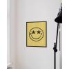 imageHAUS AND HUES Yellow Wall Art  Quote Posters For Teens Aesthetic Posters For Bedroom Girls Art Print For Teen Girls Room Aesthetic Preppy Wall Art Beige Framed 12quotx16quotYellow Smiley