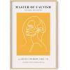 imageHAUS AND HUES Yellow Wall Art  Quote Posters For Teens Aesthetic Posters For Bedroom Girls Art Print For Teen Girls Room Aesthetic Preppy Wall Art Beige Framed 12quotx16quotWoman Line Art