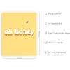 imageHAUS AND HUES Yellow Wall Art  Quote Posters For Teens Aesthetic Posters For Bedroom Girls Art Print For Teen Girls Room Aesthetic Preppy Wall Art Beige Framed 12quotx16quotHoney Yellow