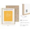 imageHAUS AND HUES Yellow Wall Art  Quote Posters For Teens Aesthetic Posters For Bedroom Girls Art Print For Teen Girls Room Aesthetic Preppy Wall Art Beige Framed 12quotx16quotWoman Line Art