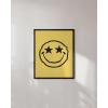 imageHAUS AND HUES Yellow Wall Art  Quote Posters For Teens Aesthetic Posters For Bedroom Girls Art Print For Teen Girls Room Aesthetic Preppy Wall Art Beige Framed 12quotx16quotYellow Smiley
