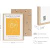 imageHAUS AND HUES Yellow Wall Art  Quote Posters For Teens Aesthetic Posters For Bedroom Girls Art Print For Teen Girls Room Aesthetic Preppy Wall Art Beige Framed 12quotx16quotWoman Line Art