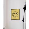 imageHAUS AND HUES Yellow Wall Art  Quote Posters For Teens Aesthetic Posters For Bedroom Girls Art Print For Teen Girls Room Aesthetic Preppy Wall Art Beige Framed 12quotx16quotYellow Smiley