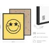 imageHAUS AND HUES Yellow Wall Art  Quote Posters For Teens Aesthetic Posters For Bedroom Girls Art Print For Teen Girls Room Aesthetic Preppy Wall Art Beige Framed 12quotx16quotYellow Smiley