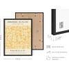 imageHAUS AND HUES Yellow Wall Art  Quote Posters For Teens Aesthetic Posters For Bedroom Girls Art Print For Teen Girls Room Aesthetic Preppy Wall Art Beige Framed 12quotx16quotYellow Matisse