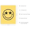 imageHAUS AND HUES Yellow Wall Art  Quote Posters For Teens Aesthetic Posters For Bedroom Girls Art Print For Teen Girls Room Aesthetic Preppy Wall Art Beige Framed 12quotx16quotYellow Smiley