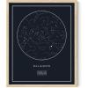 imageHAUS AND HUES Custom Star Map Poster with Frame  Personalized Night Sky Celestial Print  Unique Mothers Day Gift or for Wedding Newlyweds Anniversary Birthdays Engagements  Gift for HerUnframed