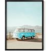 imageHAUS AND HUES Hot Air Balloon Poster Decorations  Hot Air Balloon Wall Decor  Beautiful Scenery Wall Art Painting  12quot x 16quot UNFRAMED Hot Air BalloonsBlue Van