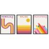 imageHAUS AND HUES Summer Matisse Art Print Set of 324x36Vintage City