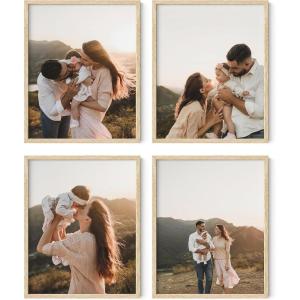 imageHAUS AND HUES Create Your Own Wall Art  Set of 4 Custom Art Prints with Personalized Pictures Custom Posters Upload Images wVarious Frame Options  Perfect for Home Decor Wall Art and Wall Decor