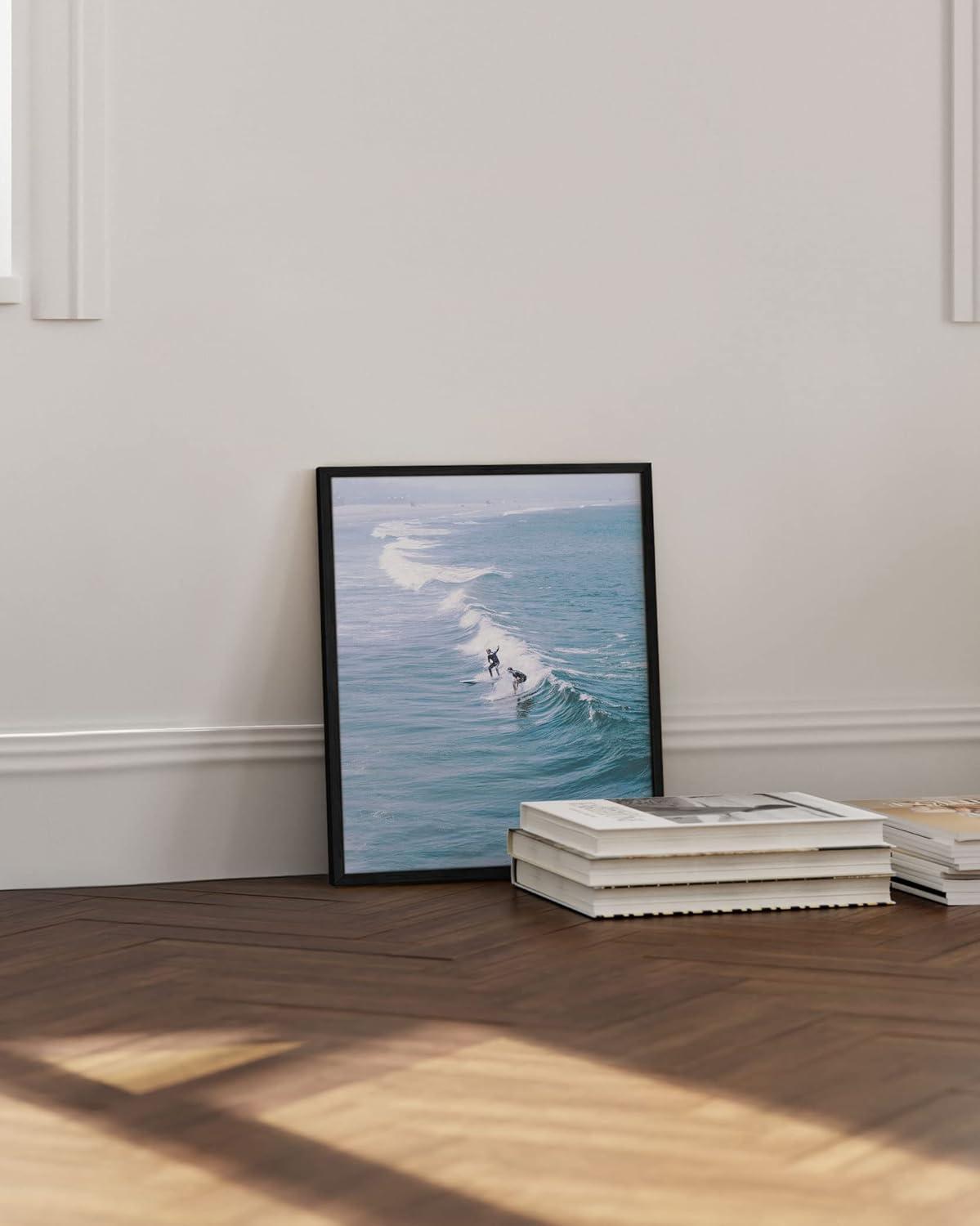 imageHAUS AND HUES Vintage Beach Wall Art and Surf Decor  Vintage Beach Posters and Prints Surfboard Poster Beach Prints Wall Art Vintage Beach Art Print Red Surf Van Poster Unframed 16x20Surfer Print