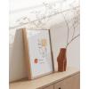 imageHAUS AND HUES Couple Kissing Wall Art  Minimalist Line Art Romantic Silhouette Poster Bedroom Wall Decor Beige Frame 12quotx16quotAbstract Girl