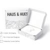 imageHAUS AND HUES Minimalist Line Art  OneLine Woman Sketch Feminist Boho Wall Decor Modern Aesthetic Print Unframed 24x36Holding Pinkies
