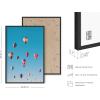 imageHAUS AND HUES Vintage Beach Wall Art and Surf Decor  Vintage Beach Posters and Prints Surfboard Poster Beach Prints Wall Art Vintage Beach Art Print Red Surf Van Poster Unframed 16x20Hot Air Balloons
