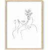 Woman with Flower